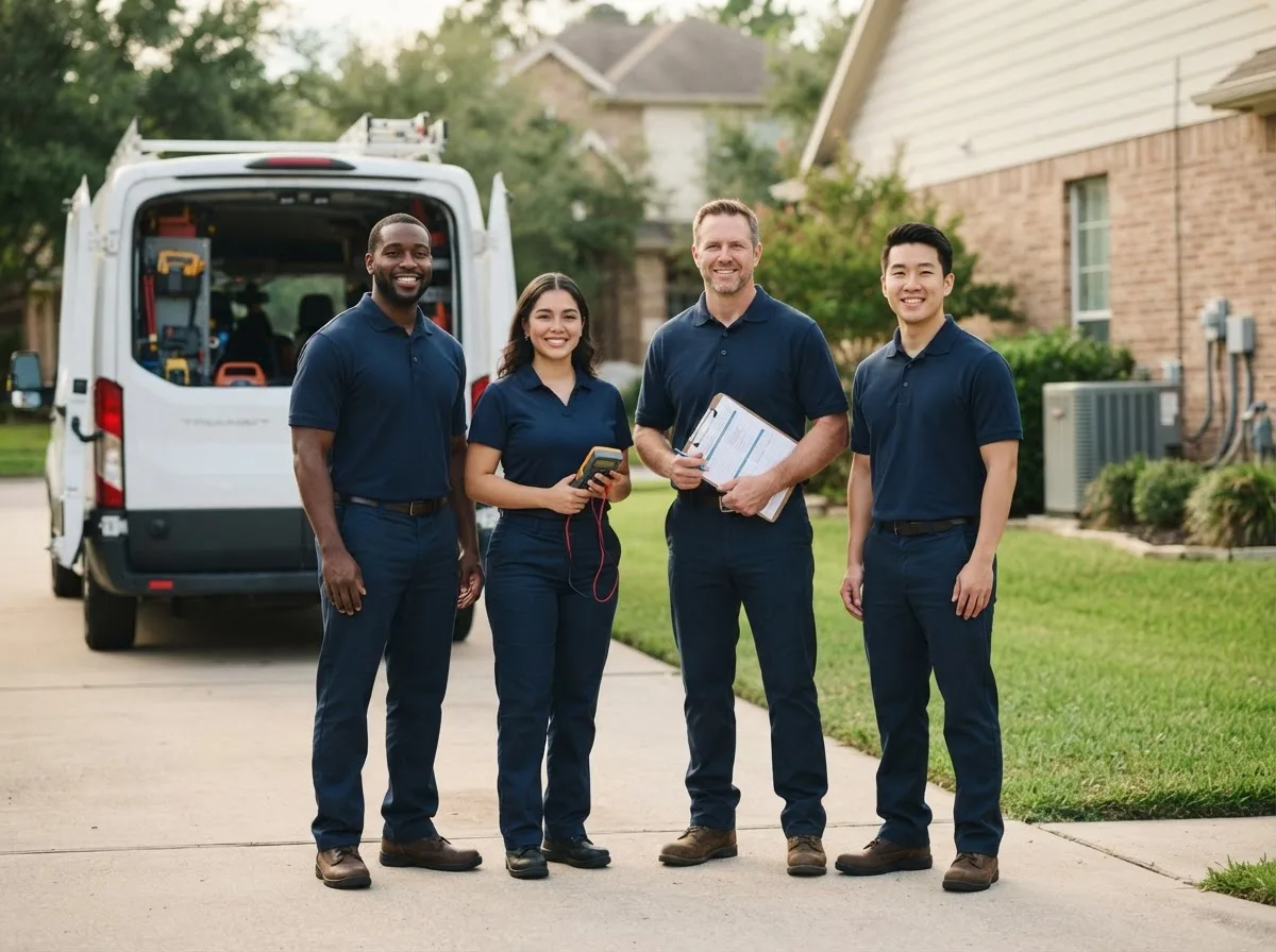 Certified HVAC technician near La Joya, TX